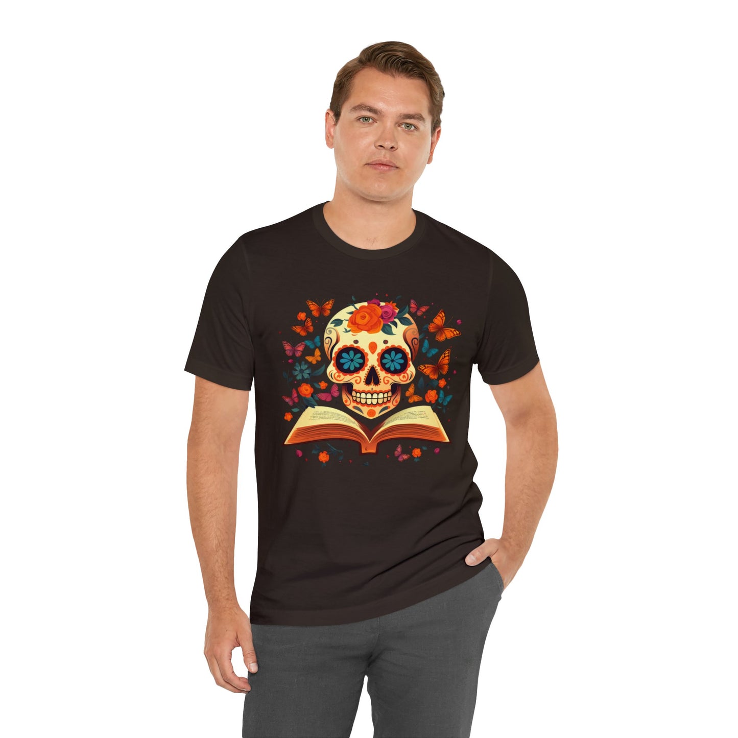Dia de los Muertos Unisex Jersey Short Sleeve Tee