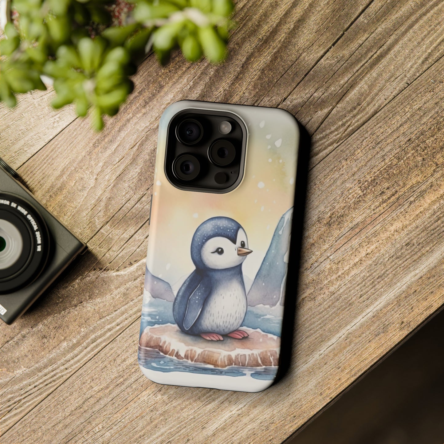Cute Penguin MagSafe Tough iPhone Case