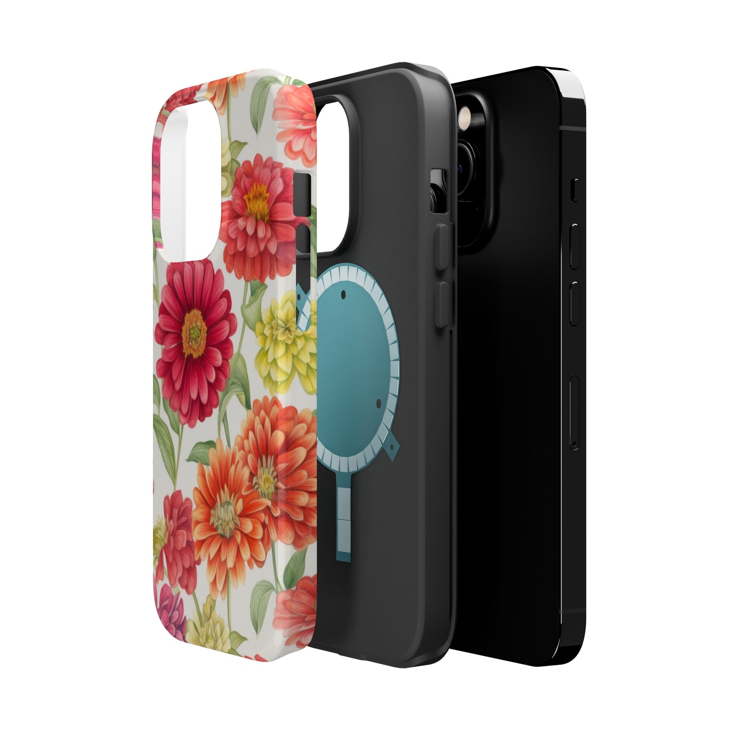 Zinnias MagSafe Tough iPhone Case