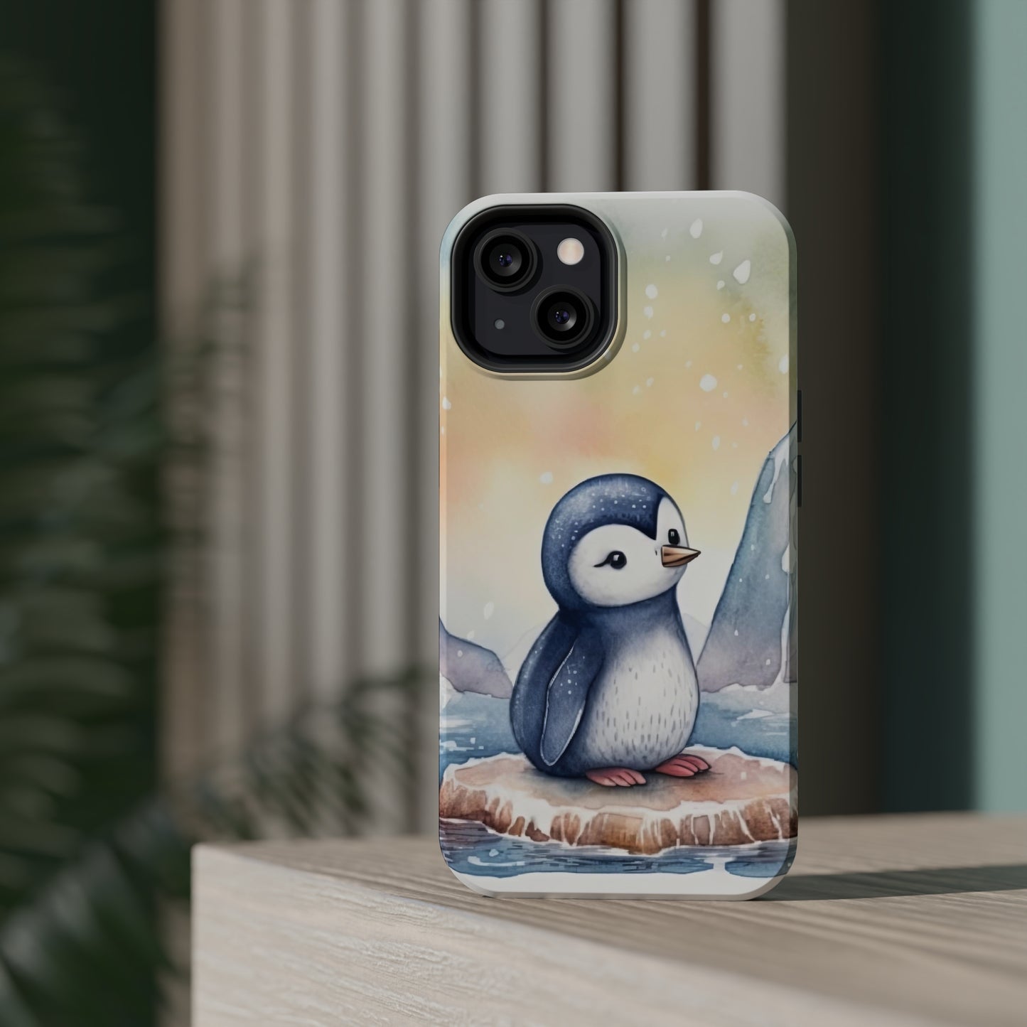 Cute Penguin MagSafe Tough iPhone Case