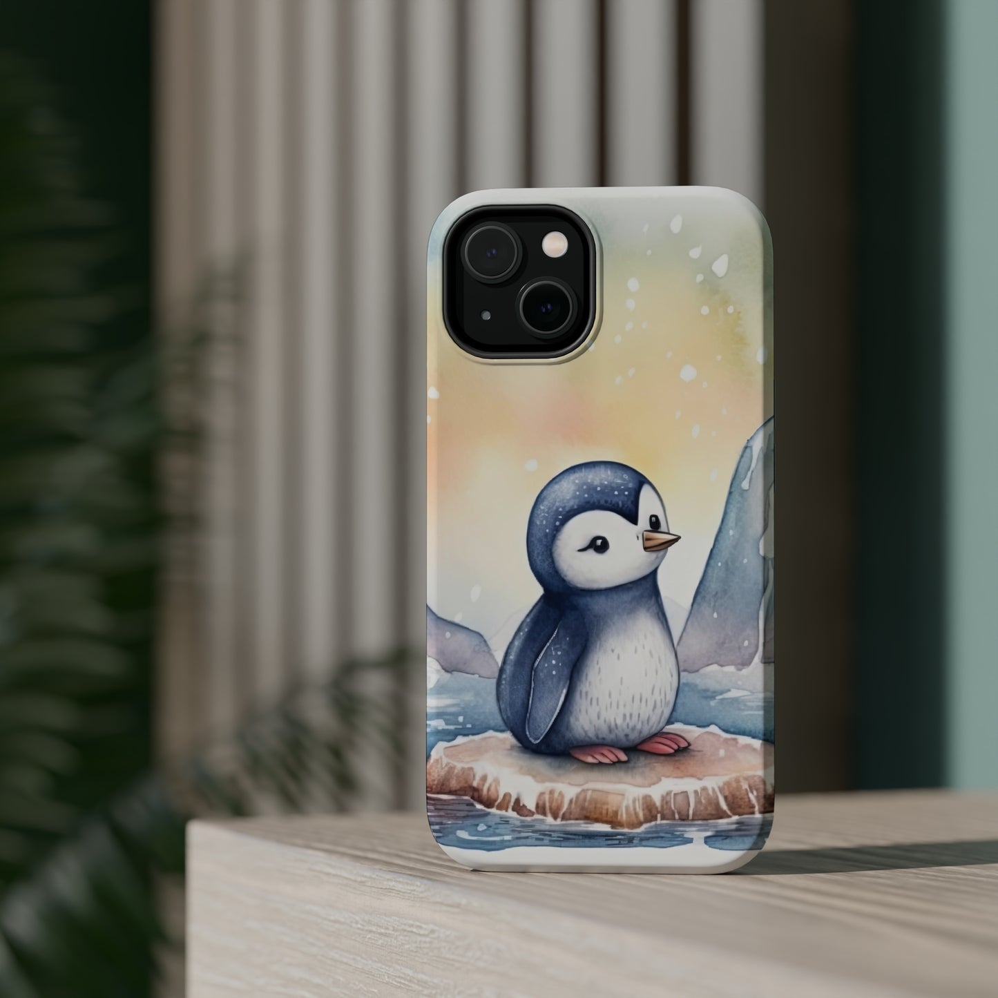 Cute Penguin MagSafe Tough iPhone Case