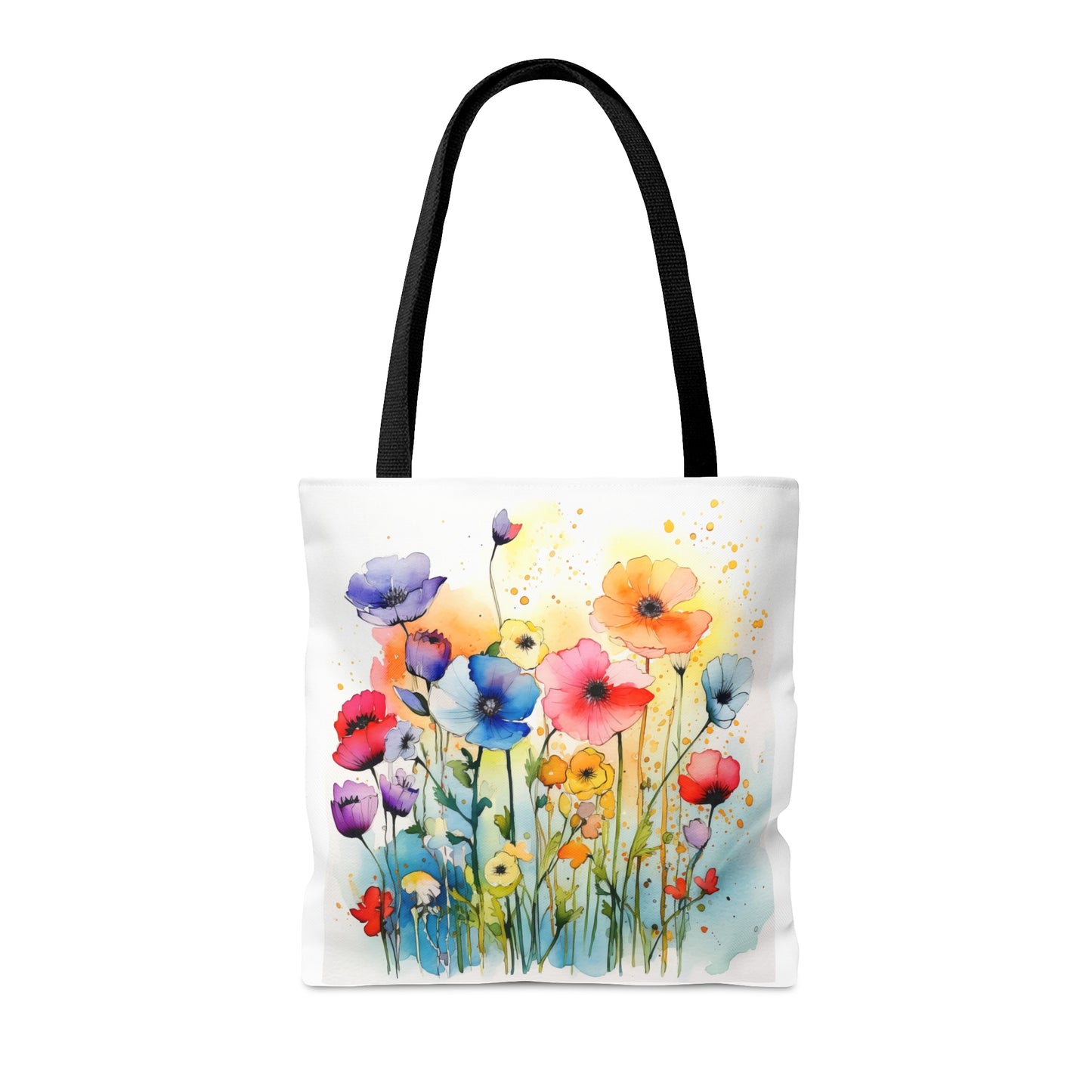 Splash of Color Wildflowers Tote Bag