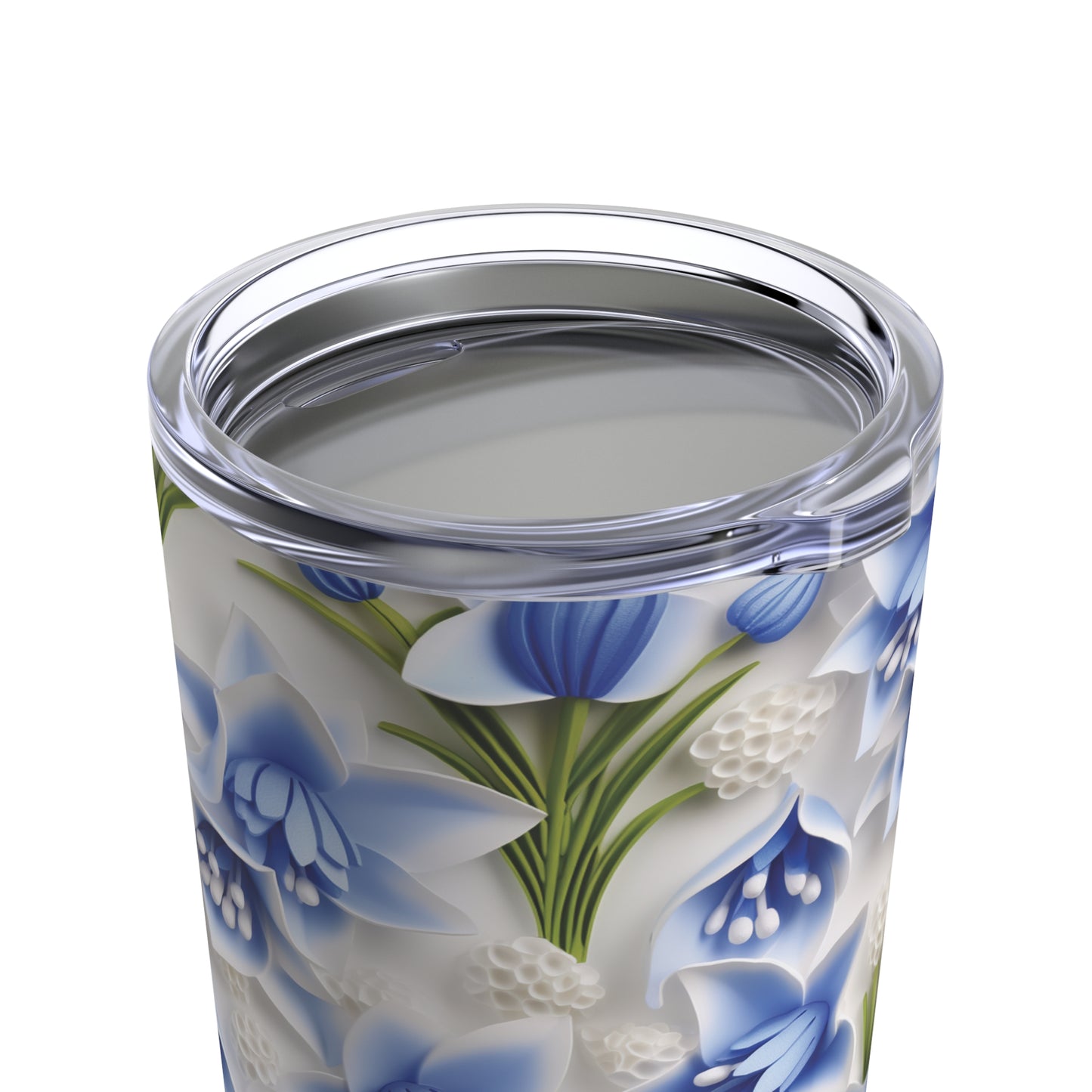 Sculpted Bluebells Tumbler 20oz