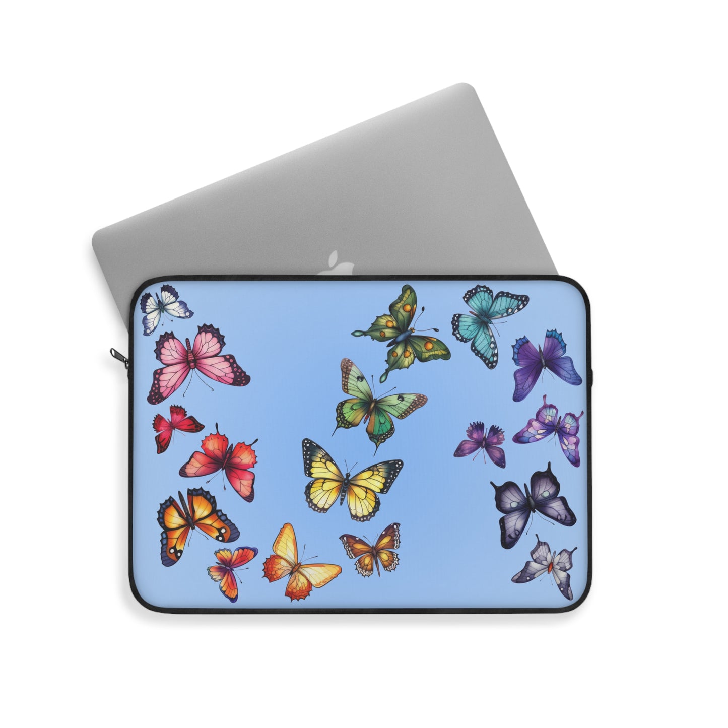 Rainbow Butterfly Trail Laptop Case / Laptop Sleeve