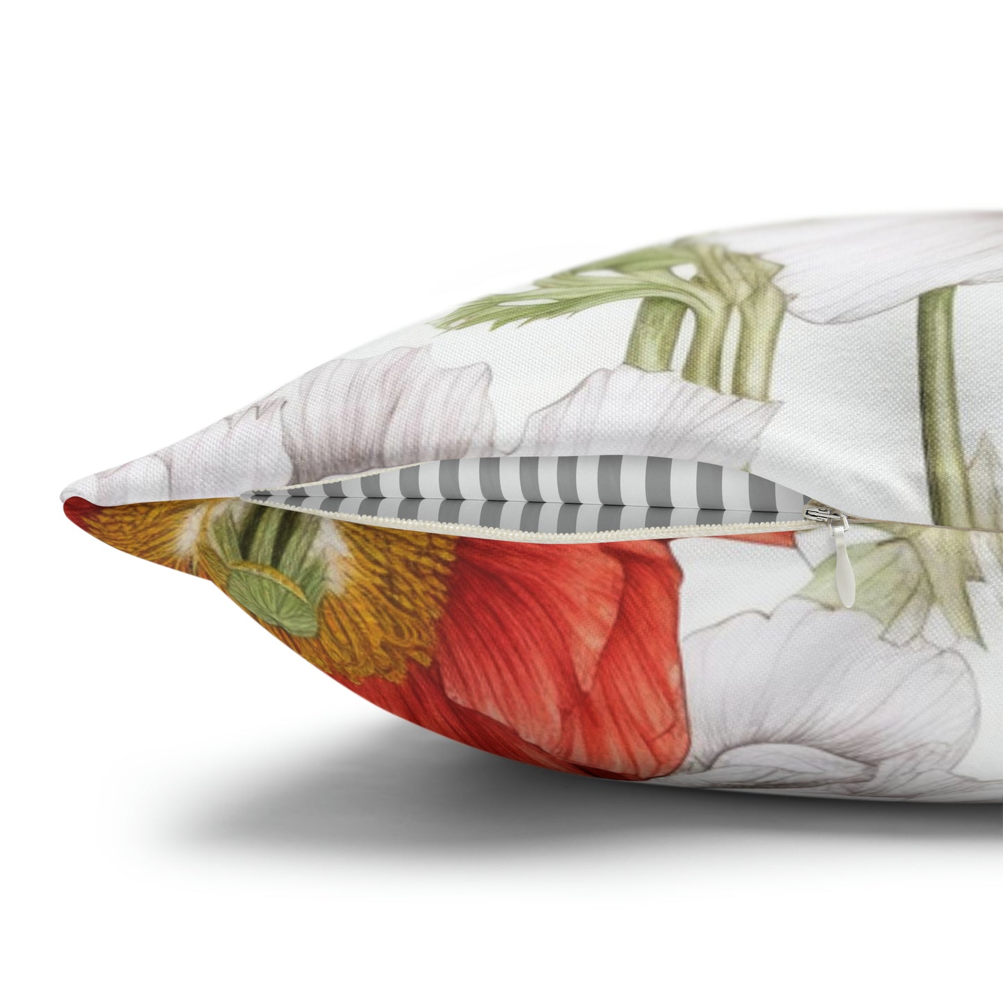 Poppies Square Pillow Case