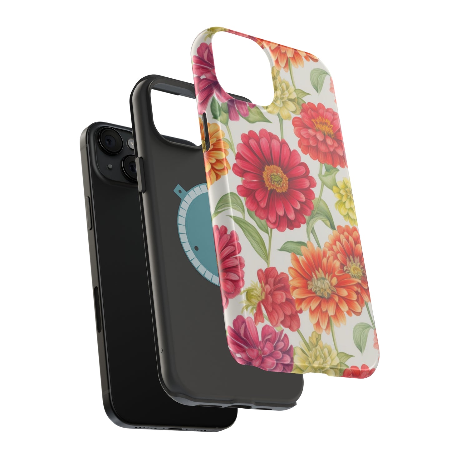 Zinnias MagSafe Tough iPhone Case