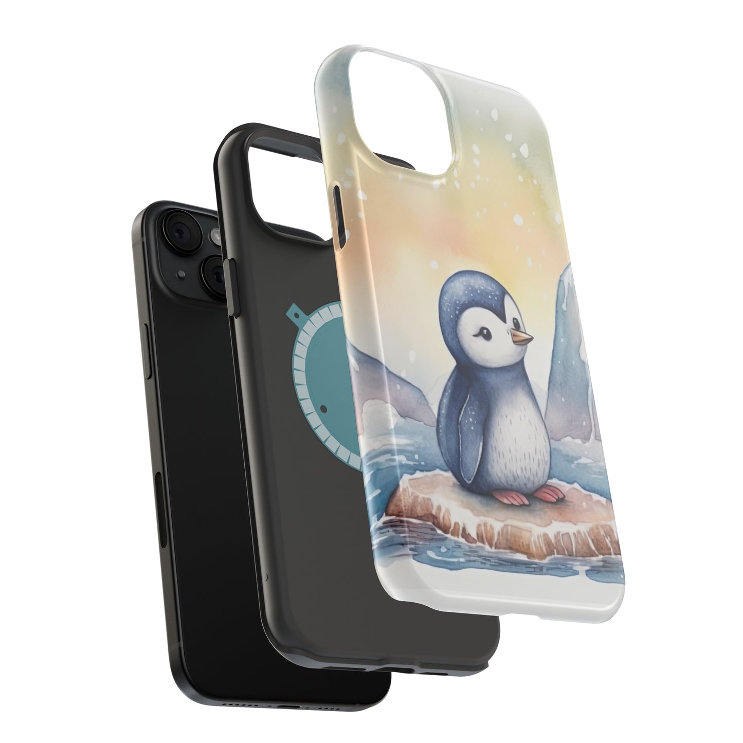 Cute Penguin MagSafe Tough iPhone Case