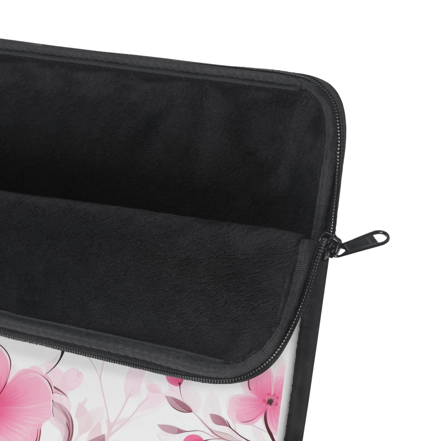 Pink Whimsy Wildflowers Laptop Case / Laptop Sleeve