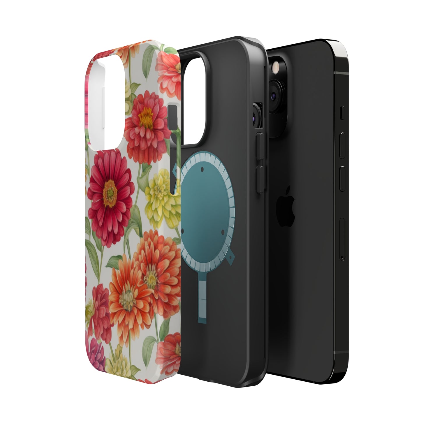 Zinnias MagSafe Tough iPhone Case