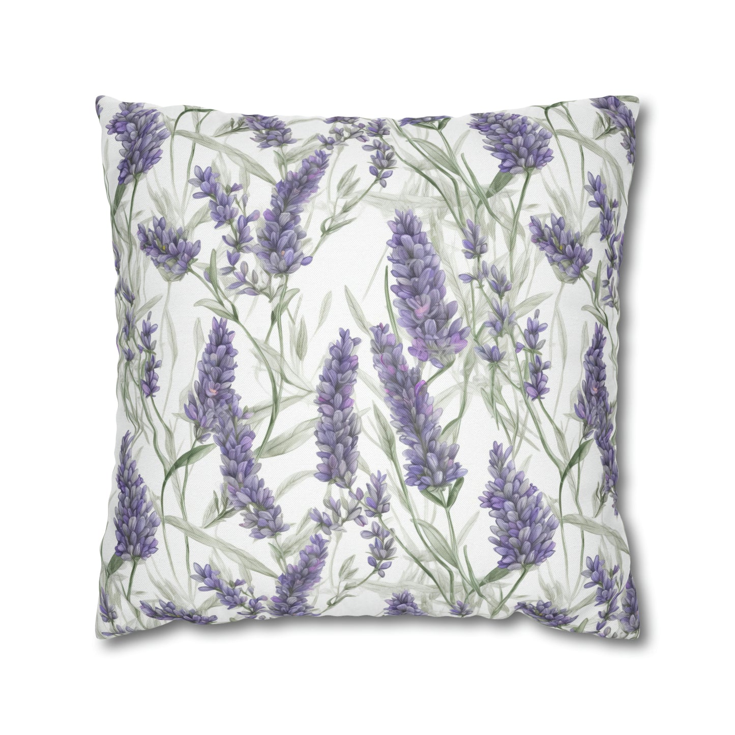 Lavendar Square Pillow Case