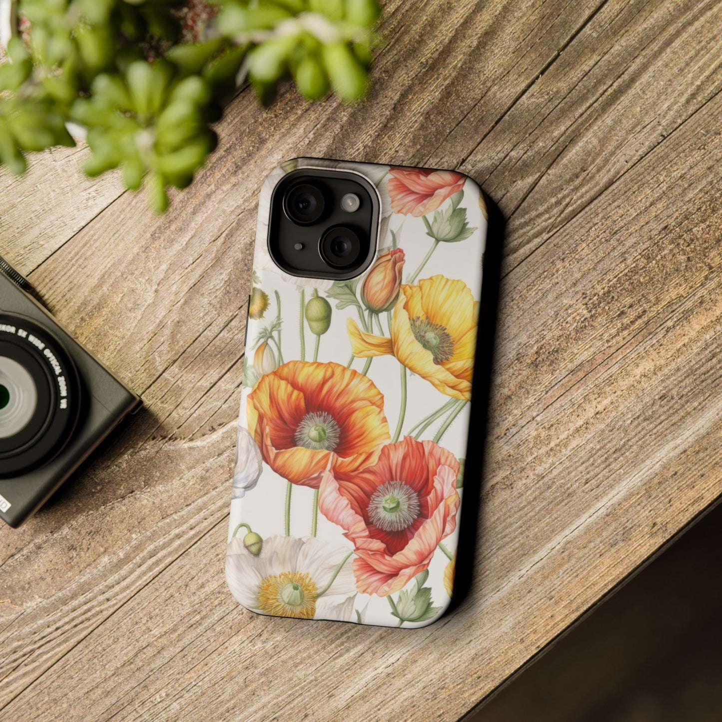 Iceland Poppies MagSafe Tough iPhone Case