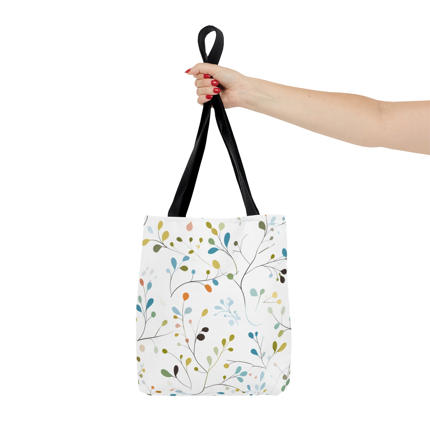 Pastel Vines Tote Bag