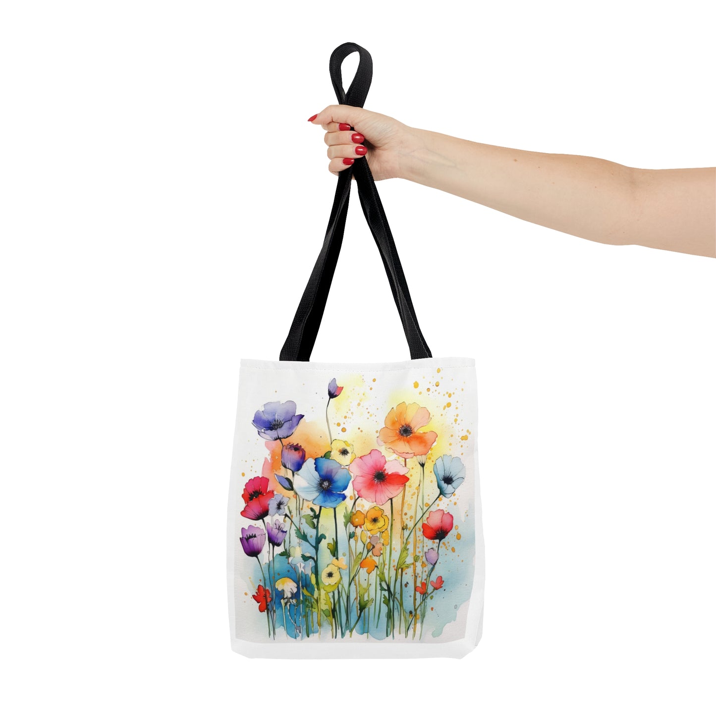 Splash of Color Wildflowers Tote Bag