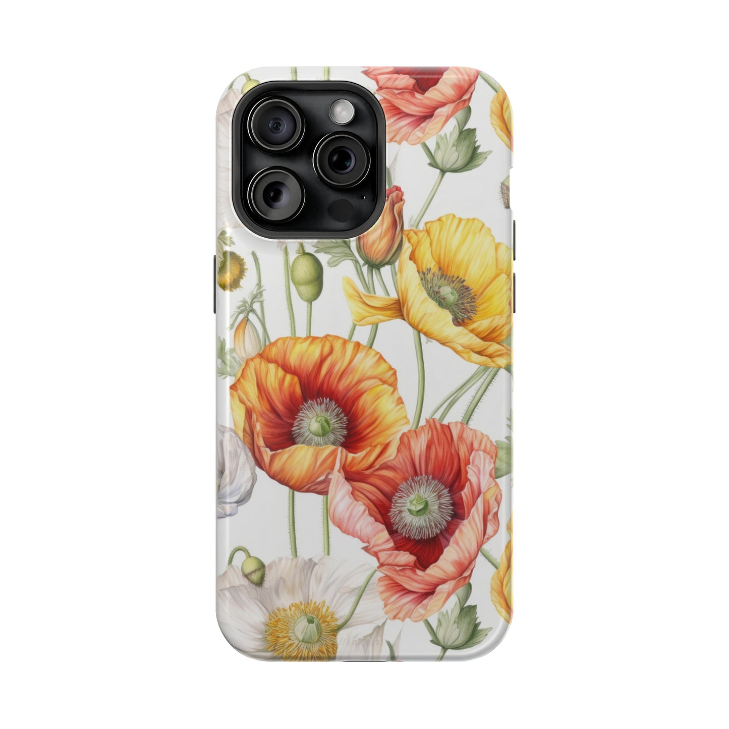 Iceland Poppies MagSafe Tough iPhone Case