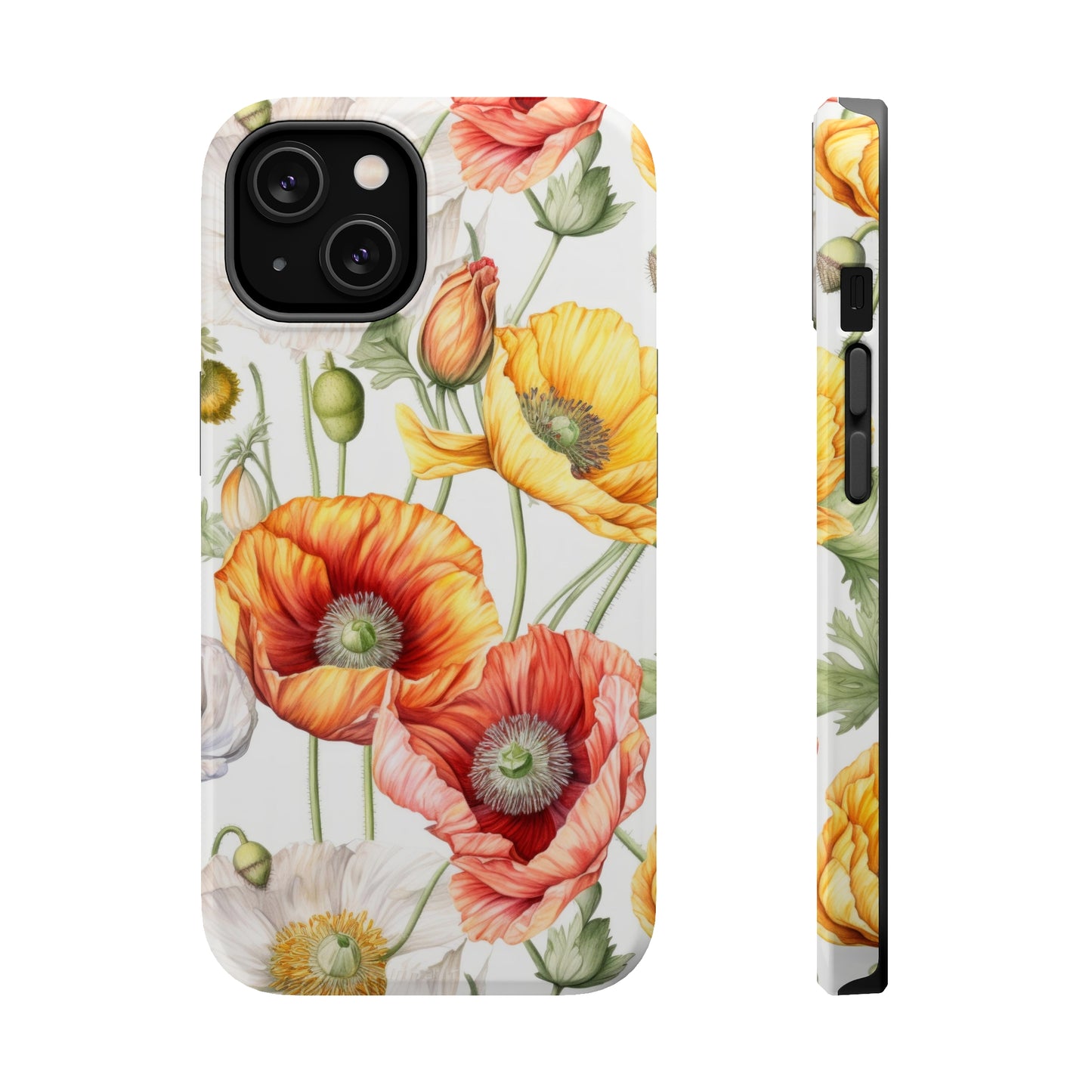 Iceland Poppies MagSafe Tough iPhone Case