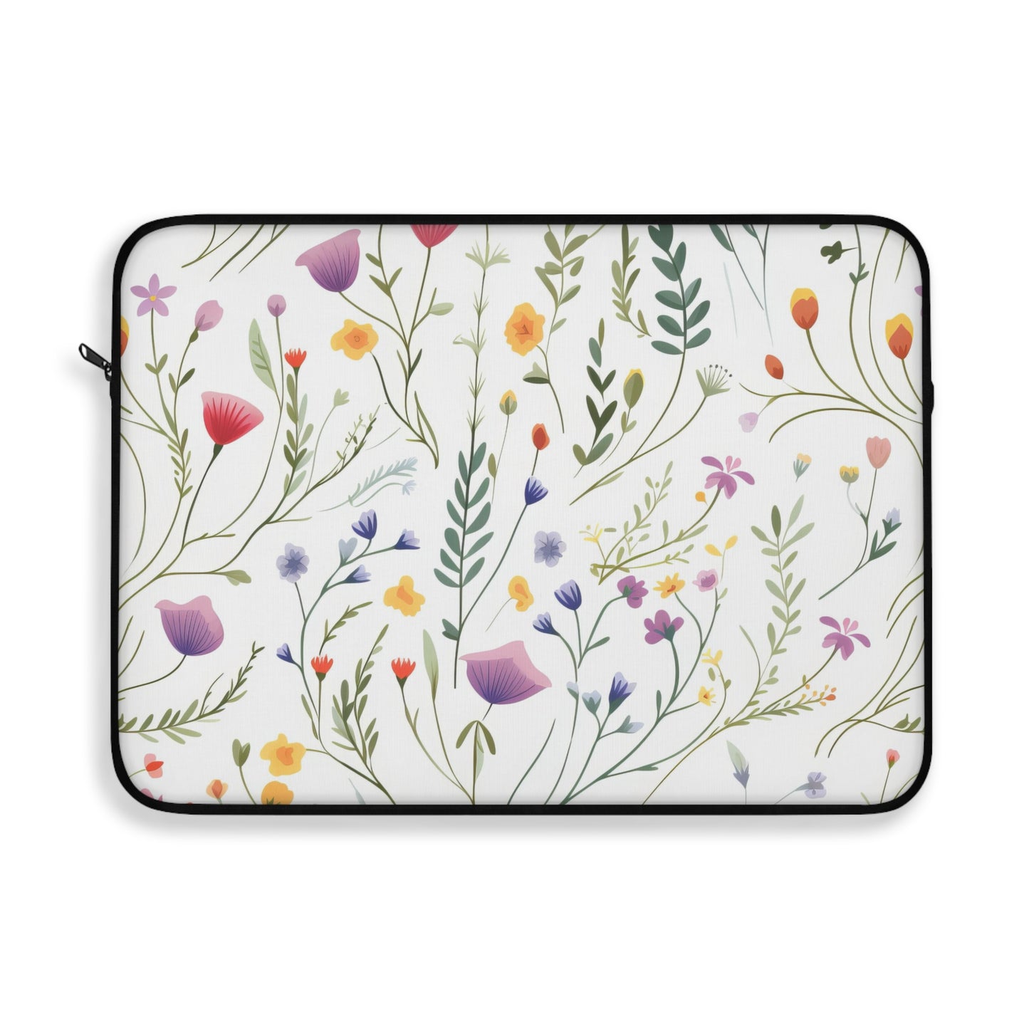 Dainty Wildflowers Laptop Case / Laptop Sleeve