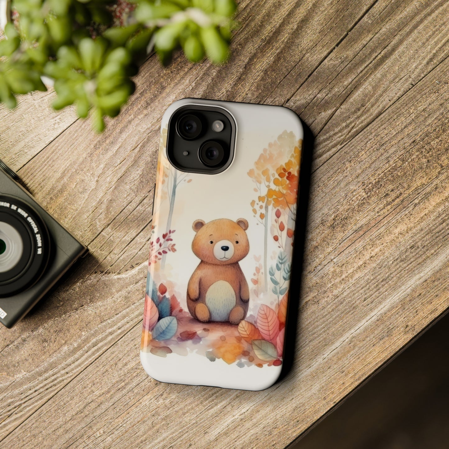 Cute Bear MagSafe Tough iPhone Case