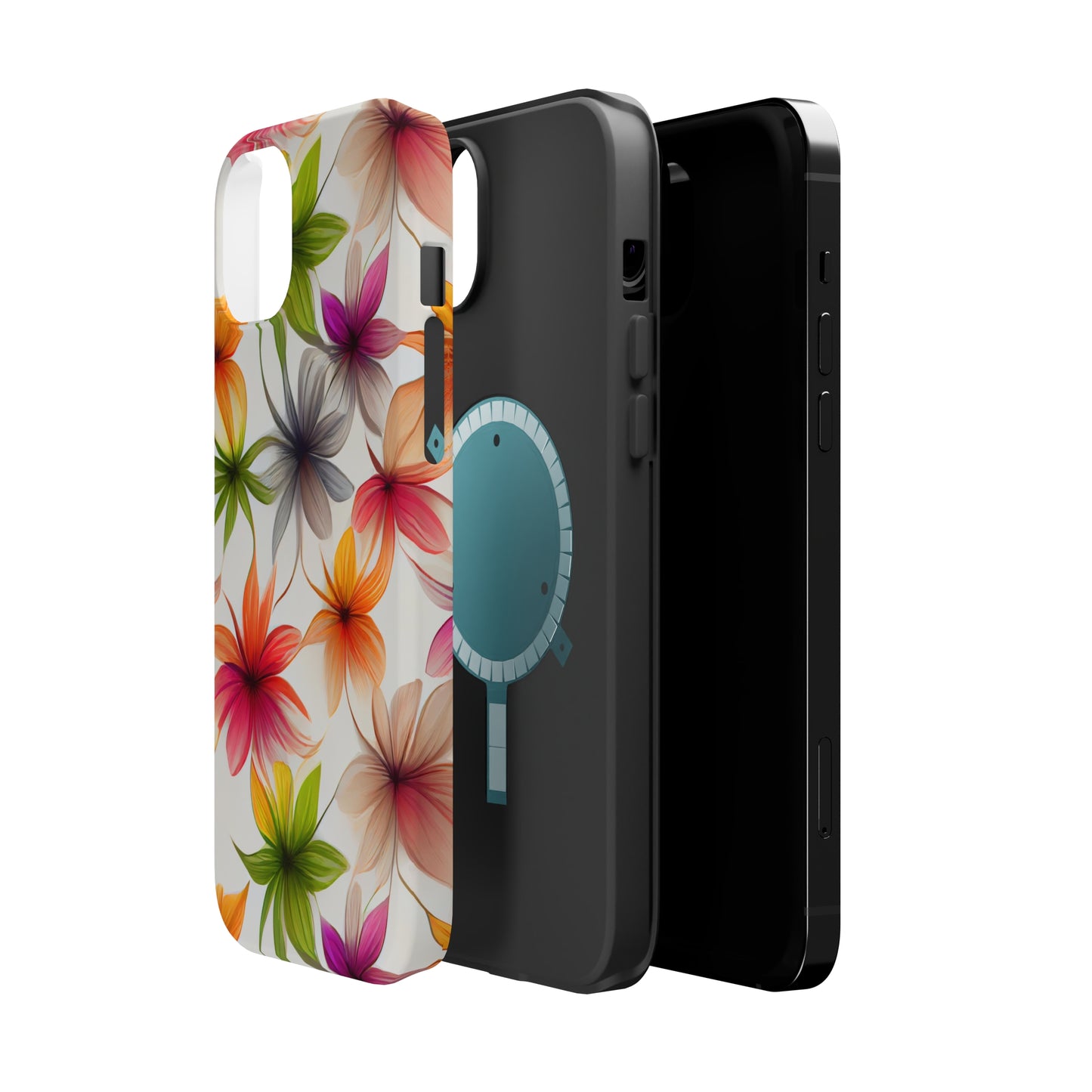 Floral Burst MagSafe Tough iPhone Case
