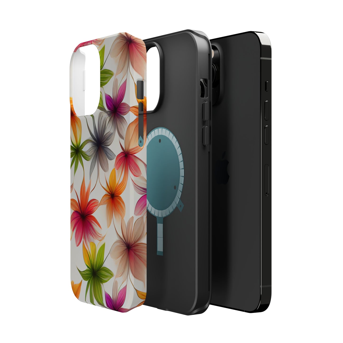 Floral Burst MagSafe Tough iPhone Case