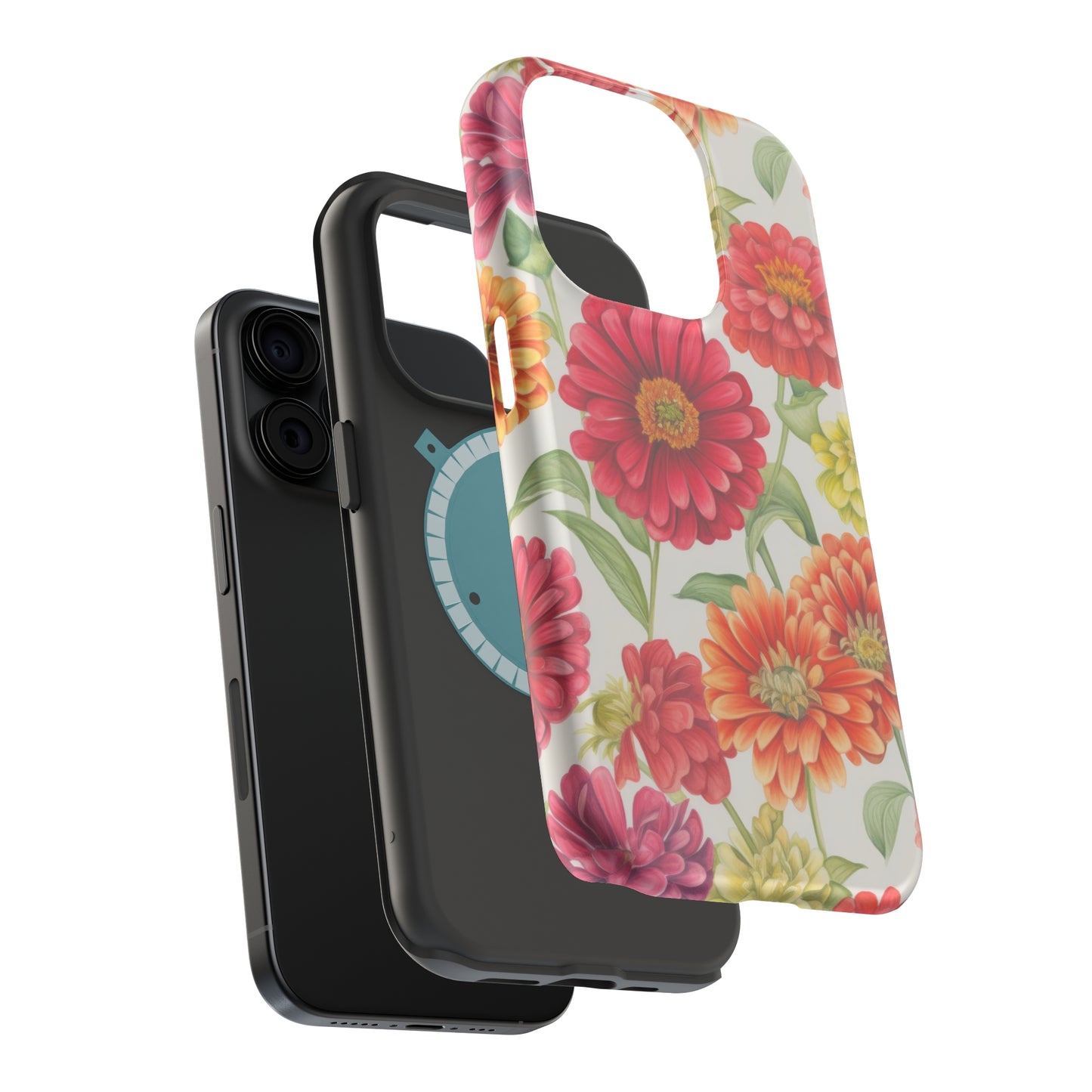 Zinnias MagSafe Tough iPhone Case