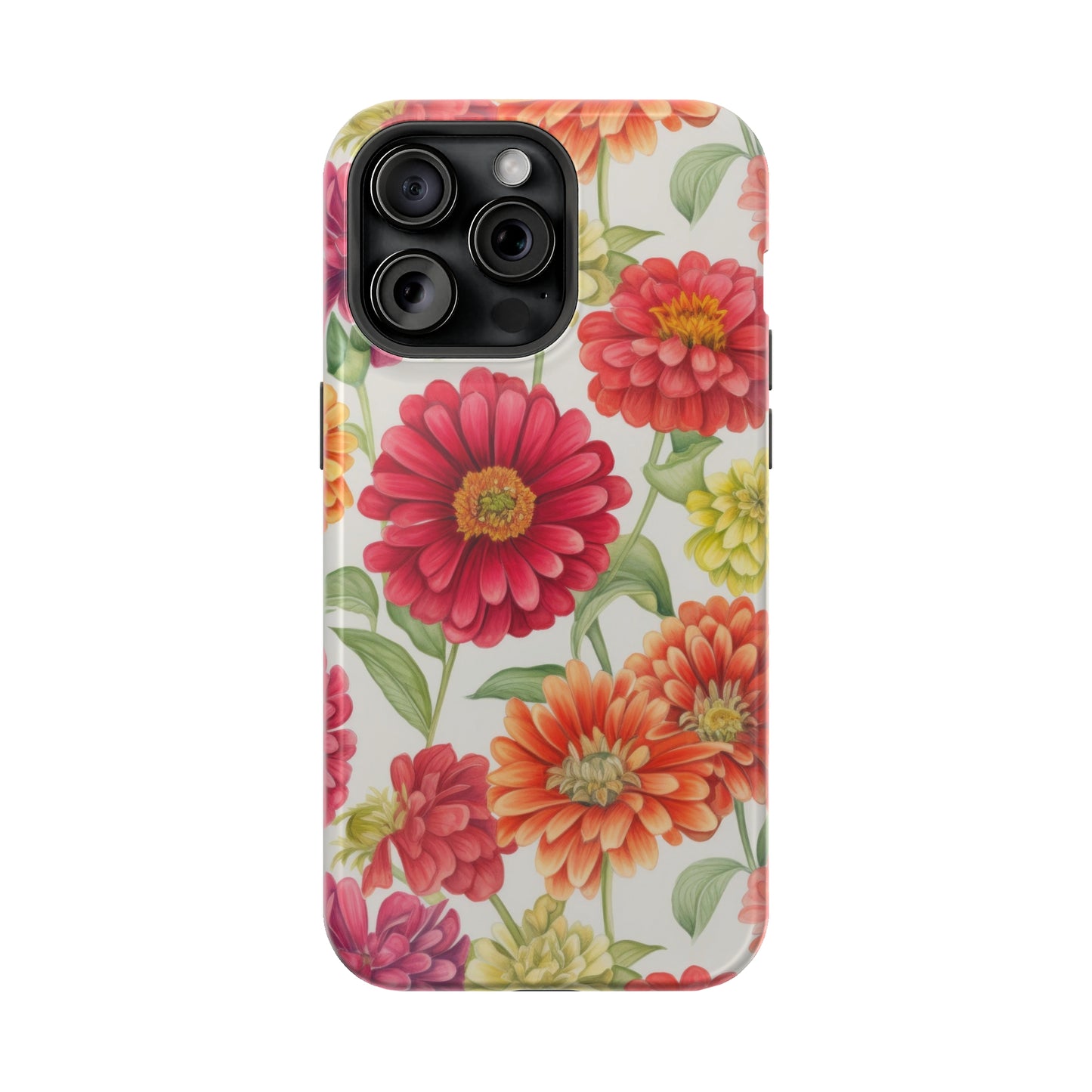 Zinnias MagSafe Tough iPhone Case