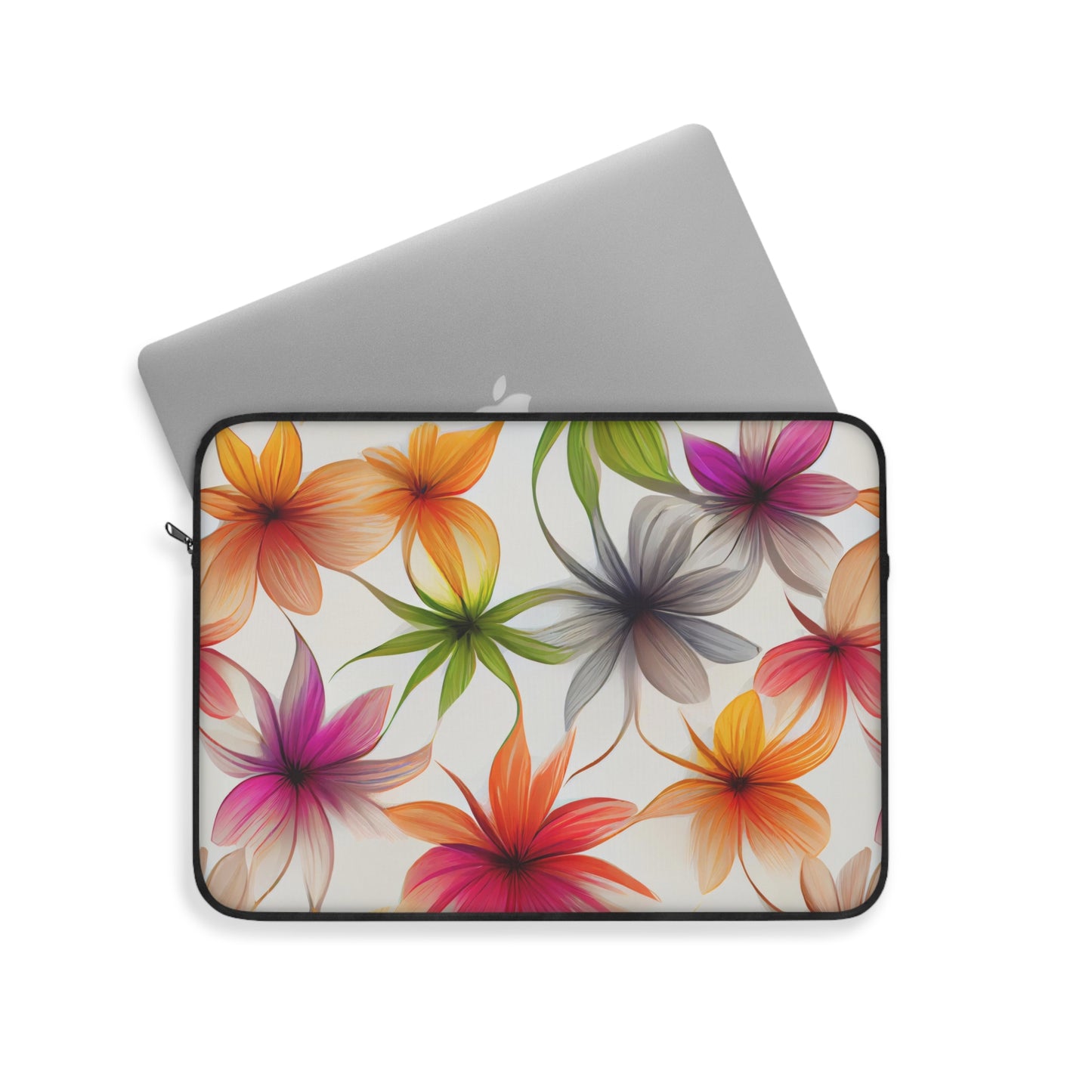 Floral Burst Laptop Case / Laptop Sleeve