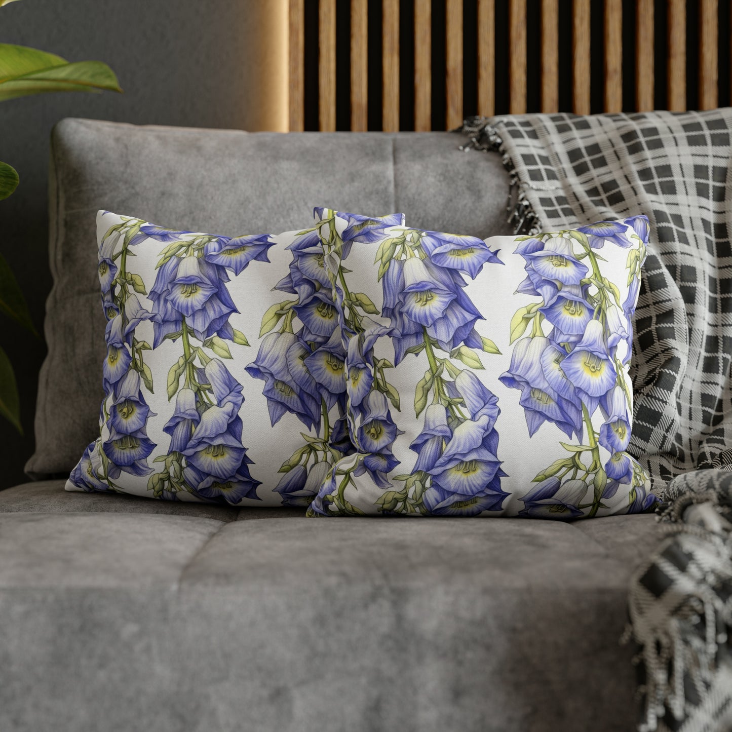 Delphinium Square Pillow Case