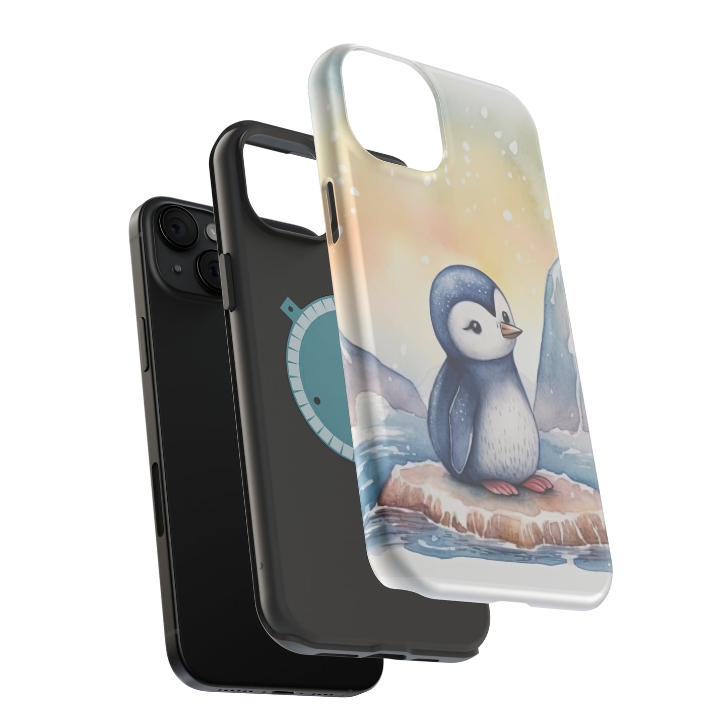 Cute Penguin MagSafe Tough iPhone Case