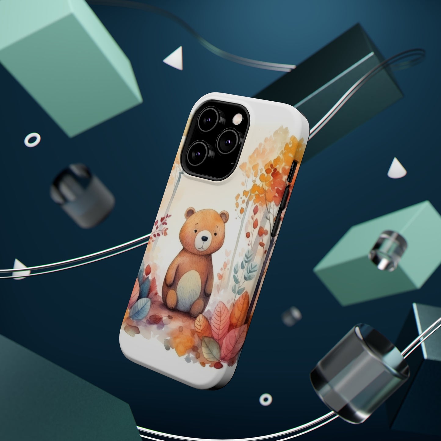 Cute Bear MagSafe Tough iPhone Case