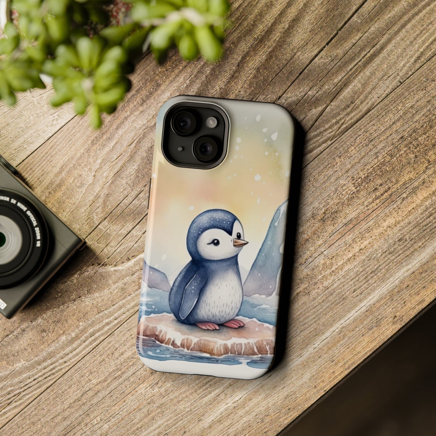 Cute Penguin MagSafe Tough iPhone Case