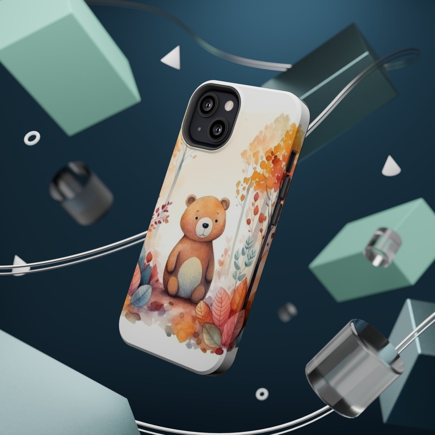 Cute Bear MagSafe Tough iPhone Case