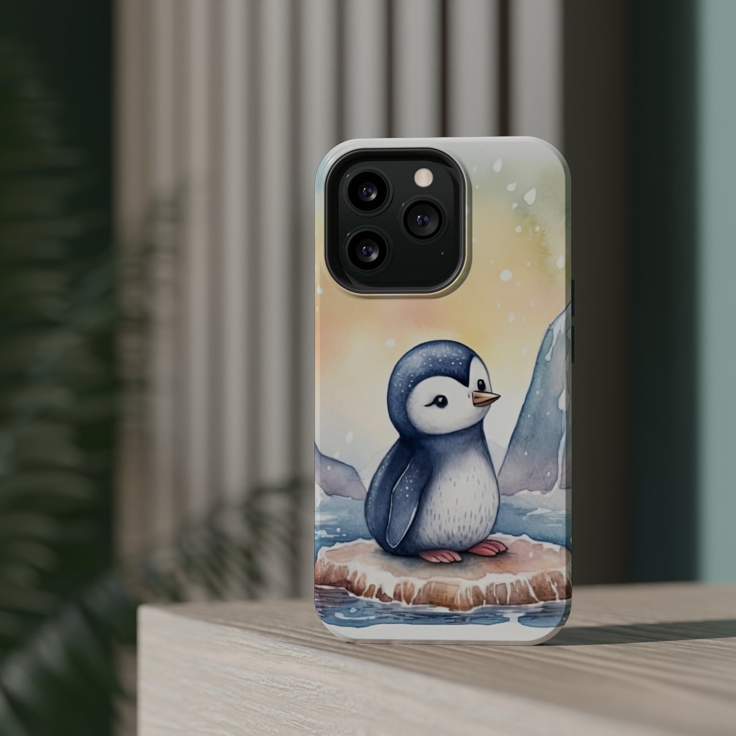 Cute Penguin MagSafe Tough iPhone Case