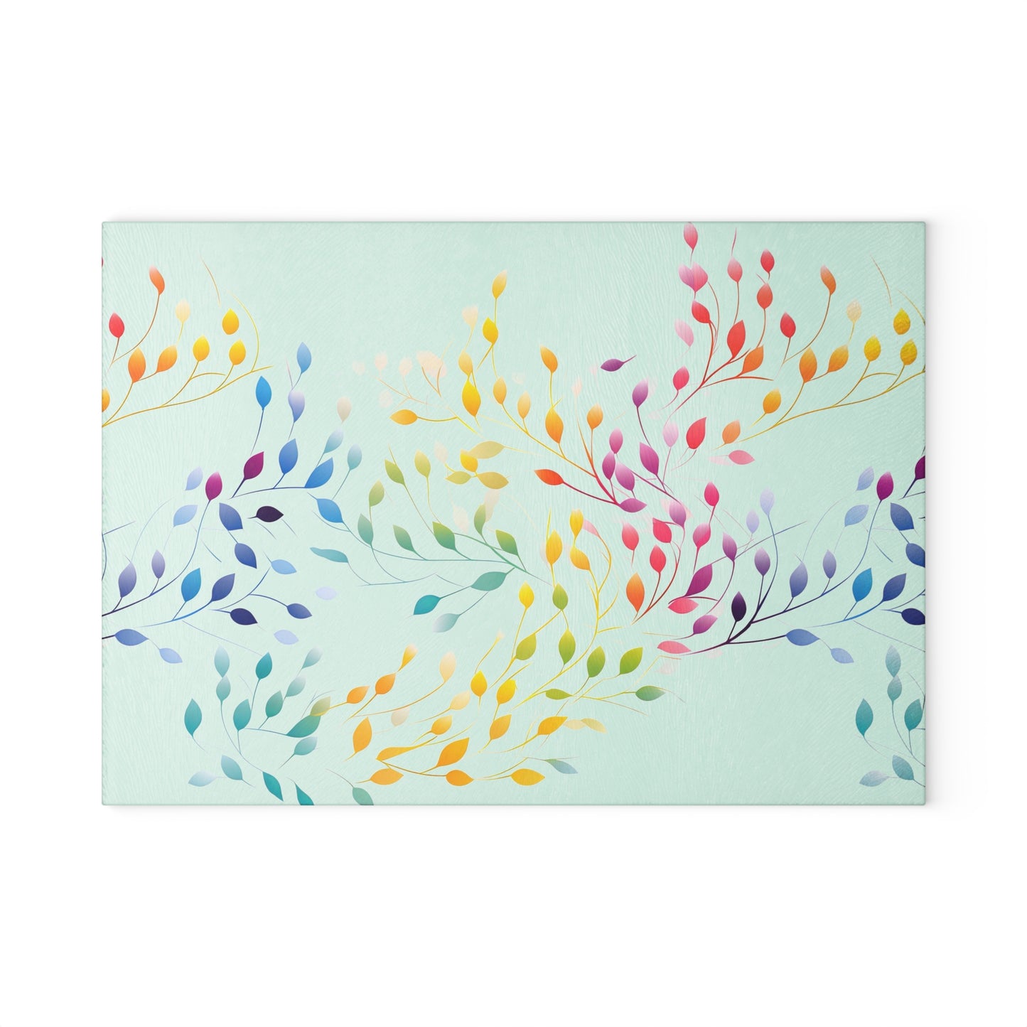 Prismatic Vines Glass Cutting Board