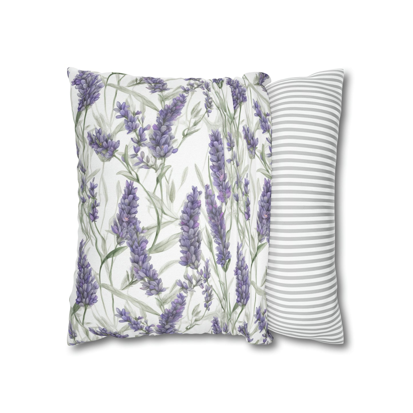 Lavendar Square Pillow Case