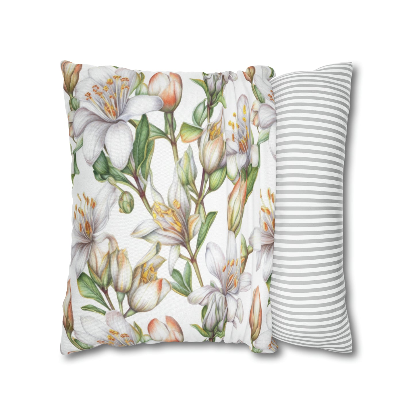 Lilacs Square Pillow Case
