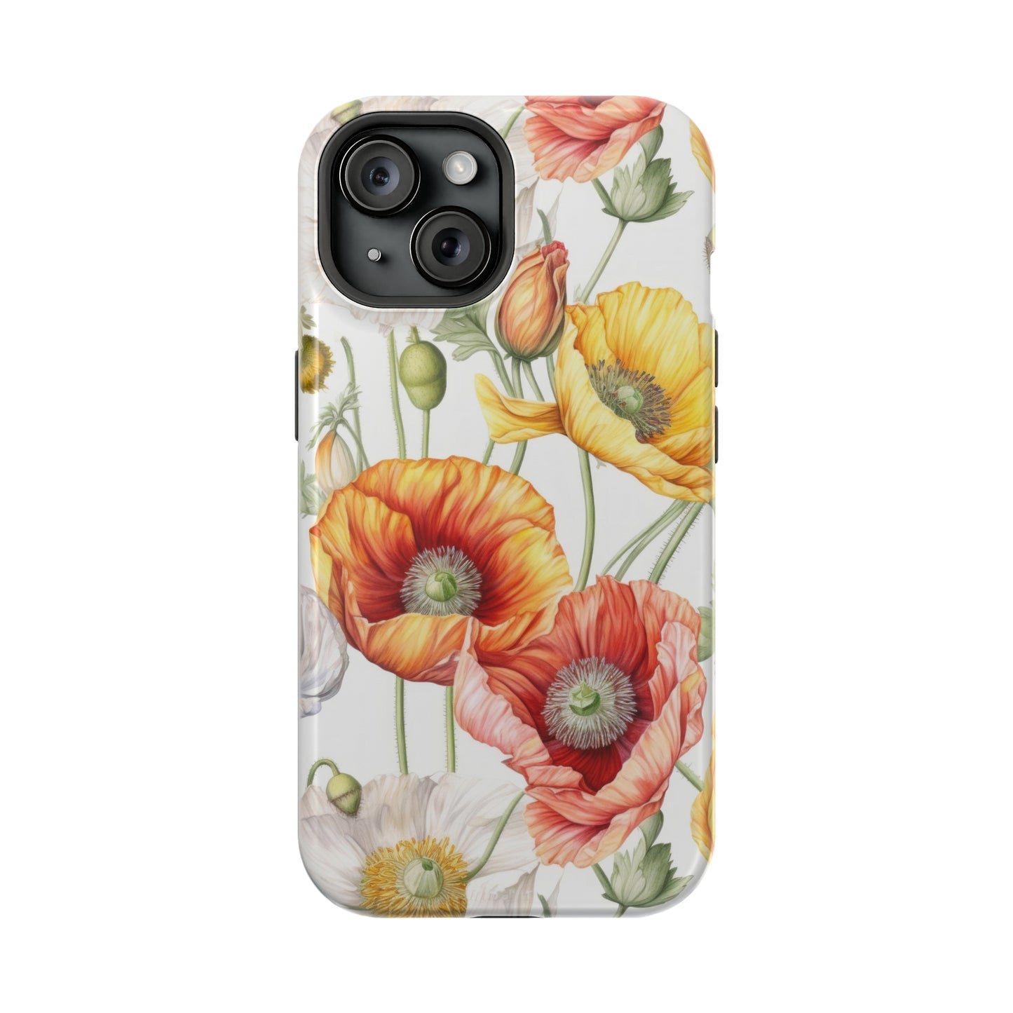 Iceland Poppies MagSafe Tough iPhone Case