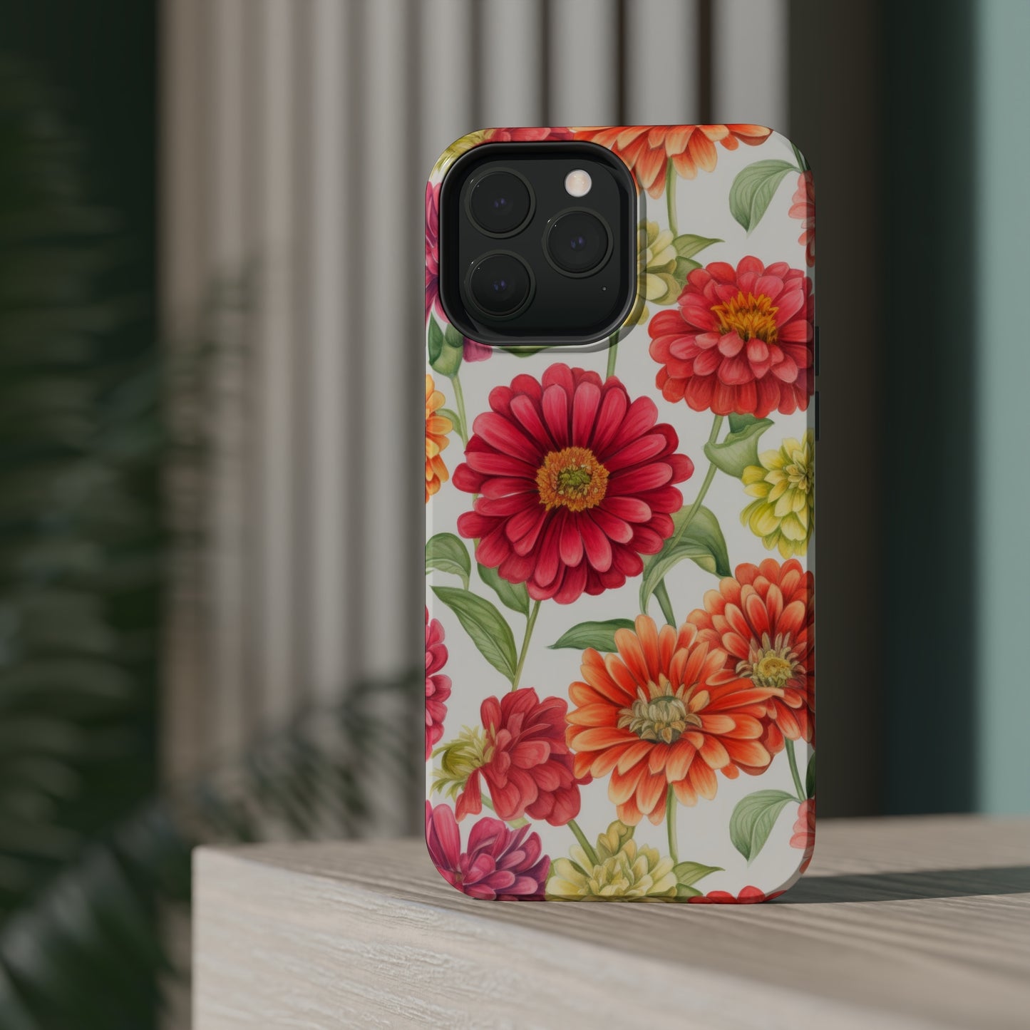 Zinnias MagSafe Tough iPhone Case