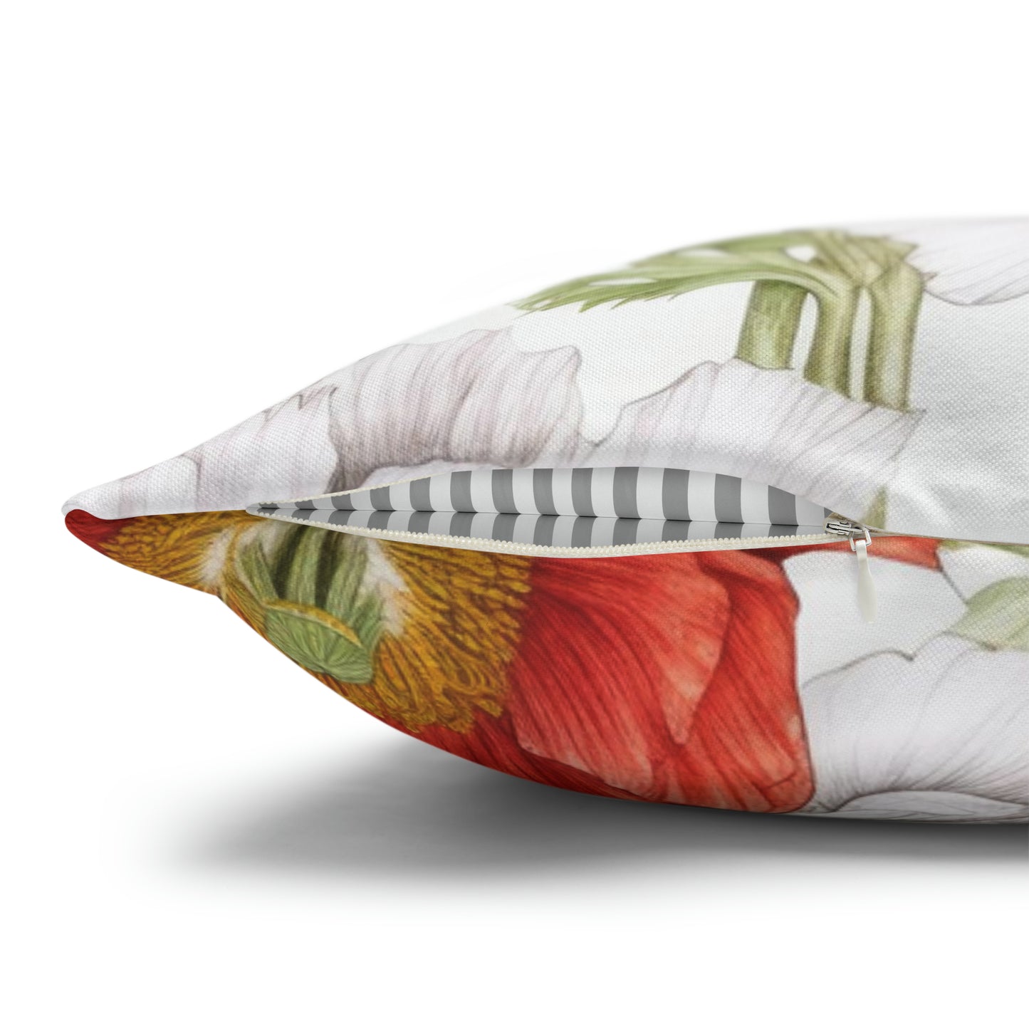 Poppies Square Pillow Case