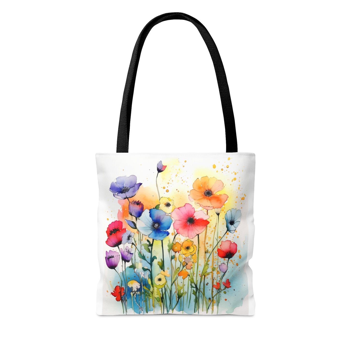 Splash of Color Wildflowers Tote Bag