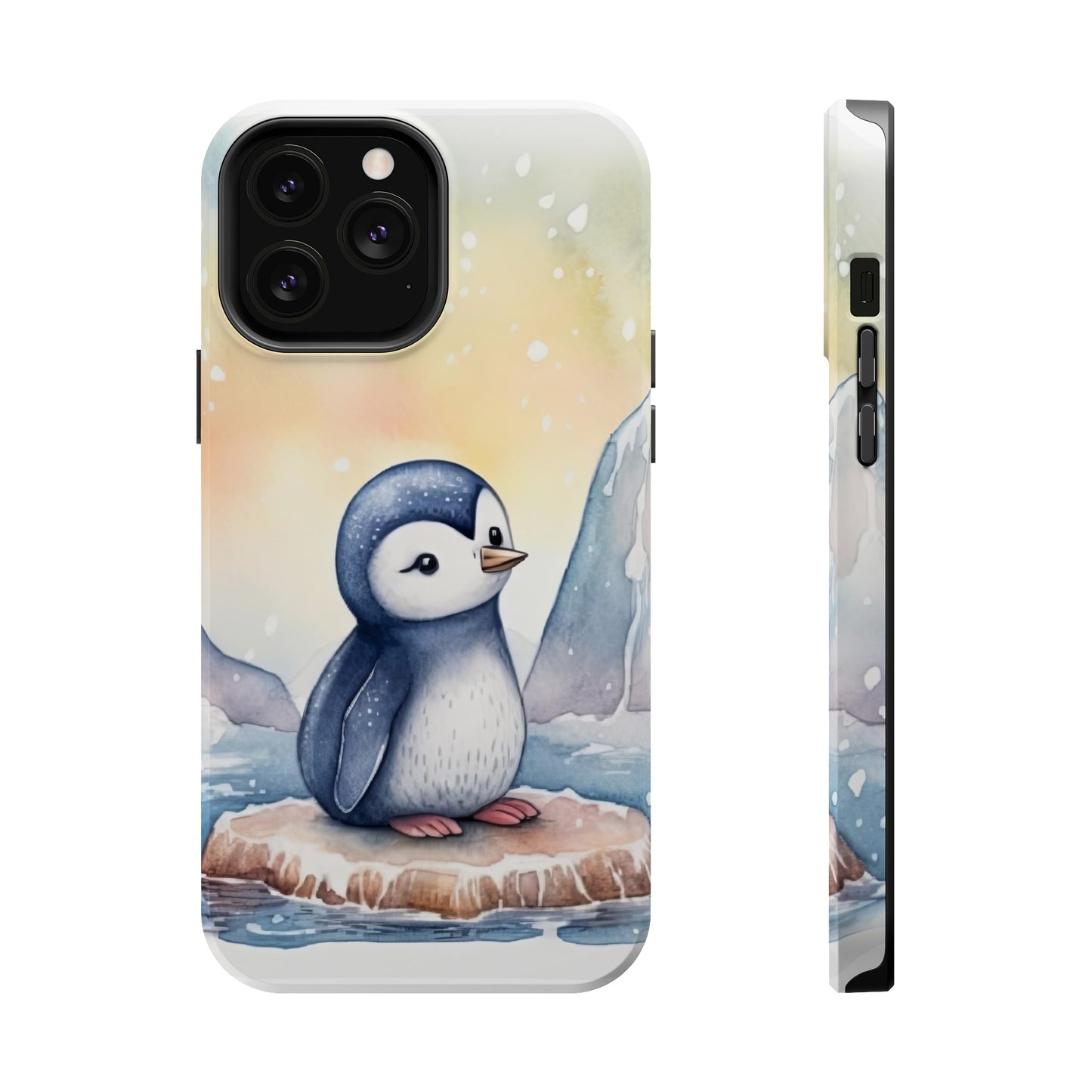 Cute Penguin MagSafe Tough iPhone Case