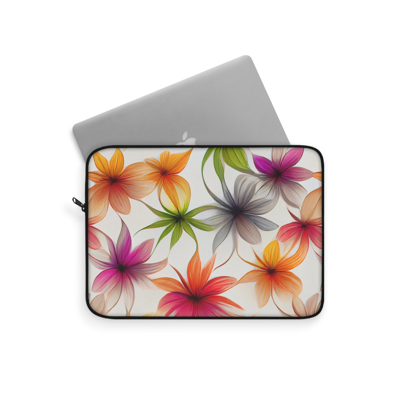 Floral Burst Laptop Case / Laptop Sleeve