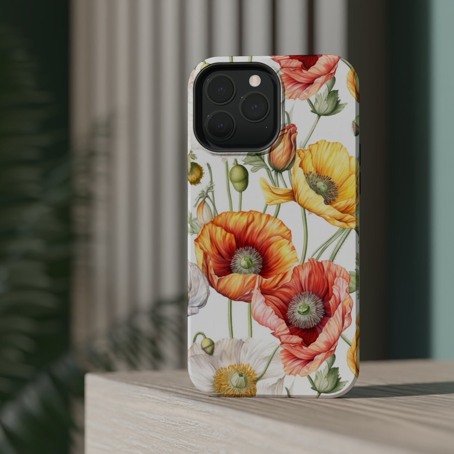 Iceland Poppies MagSafe Tough iPhone Case