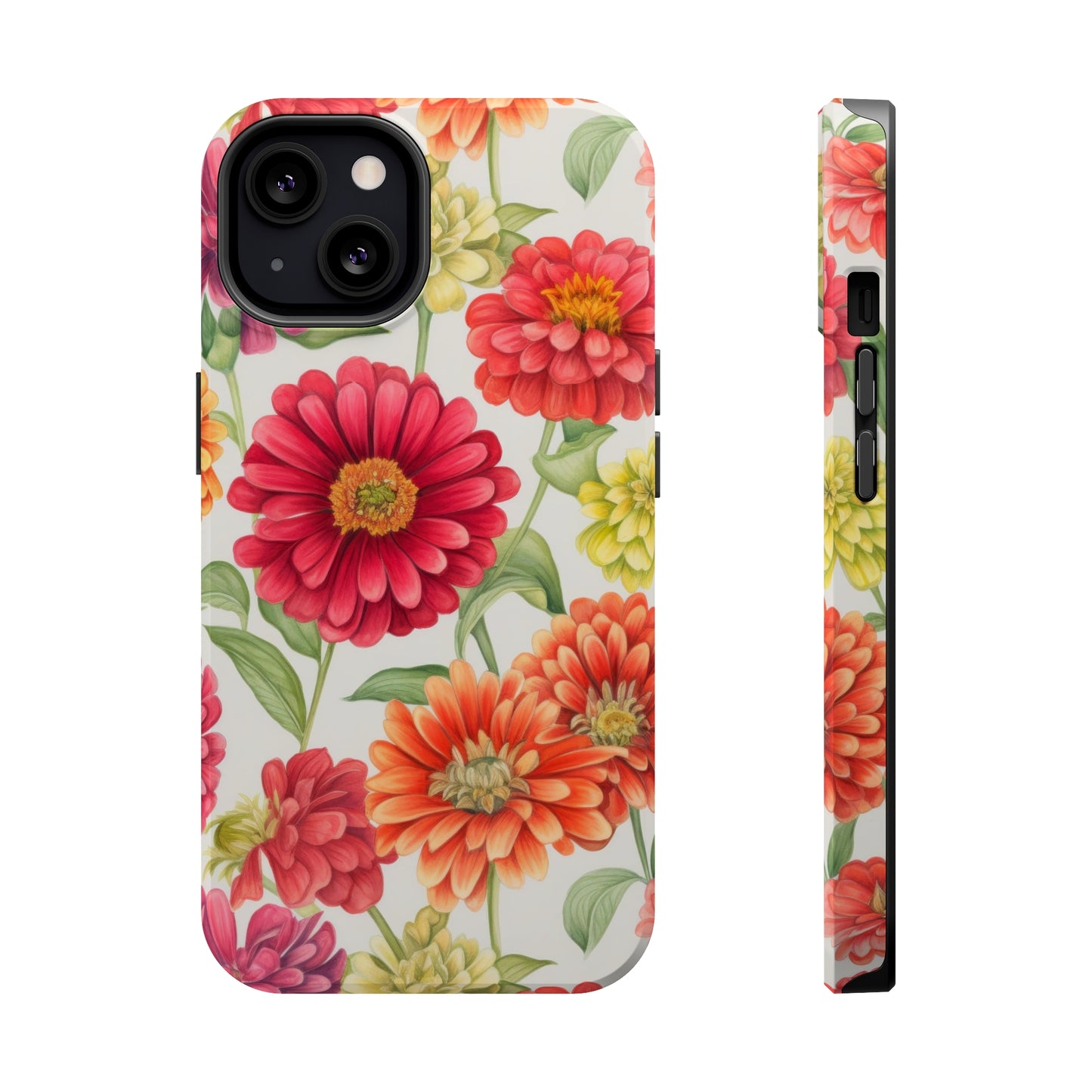 Zinnias MagSafe Tough iPhone Case
