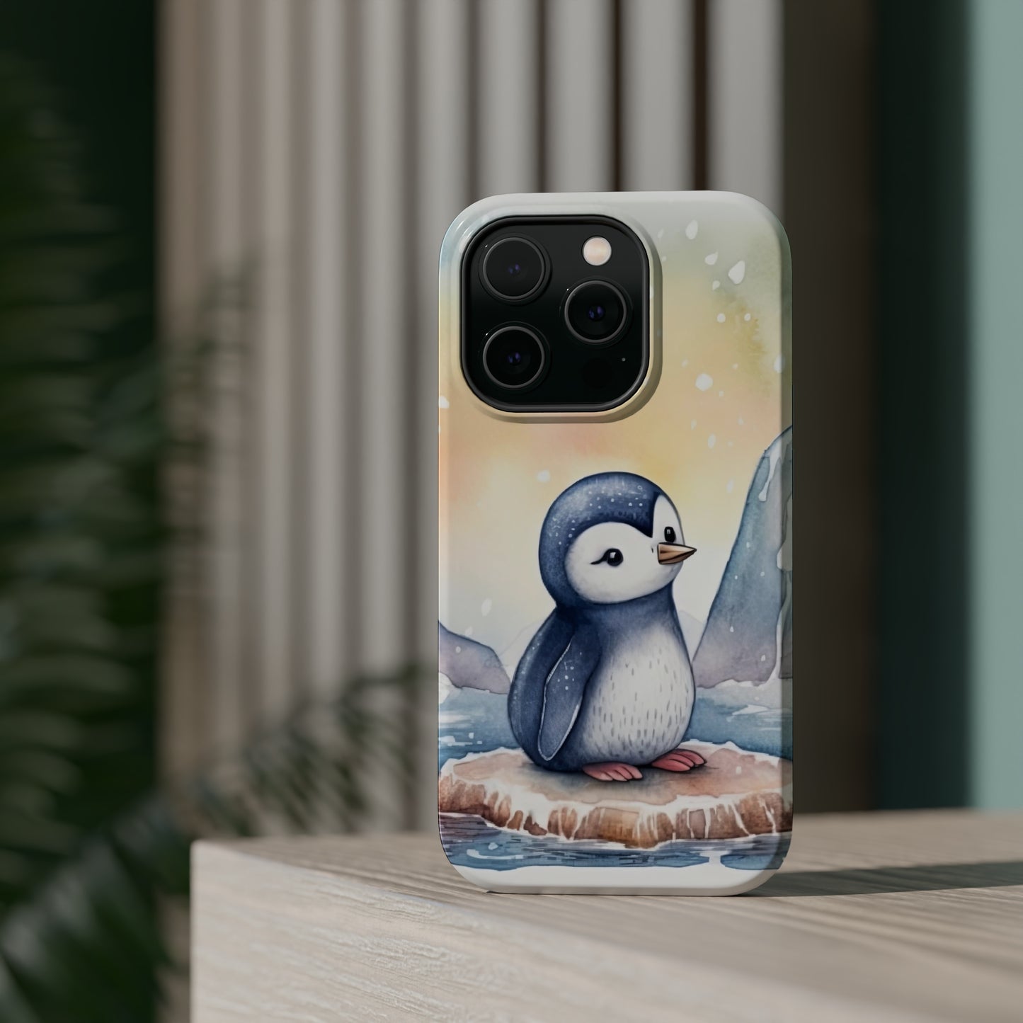Cute Penguin MagSafe Tough iPhone Case