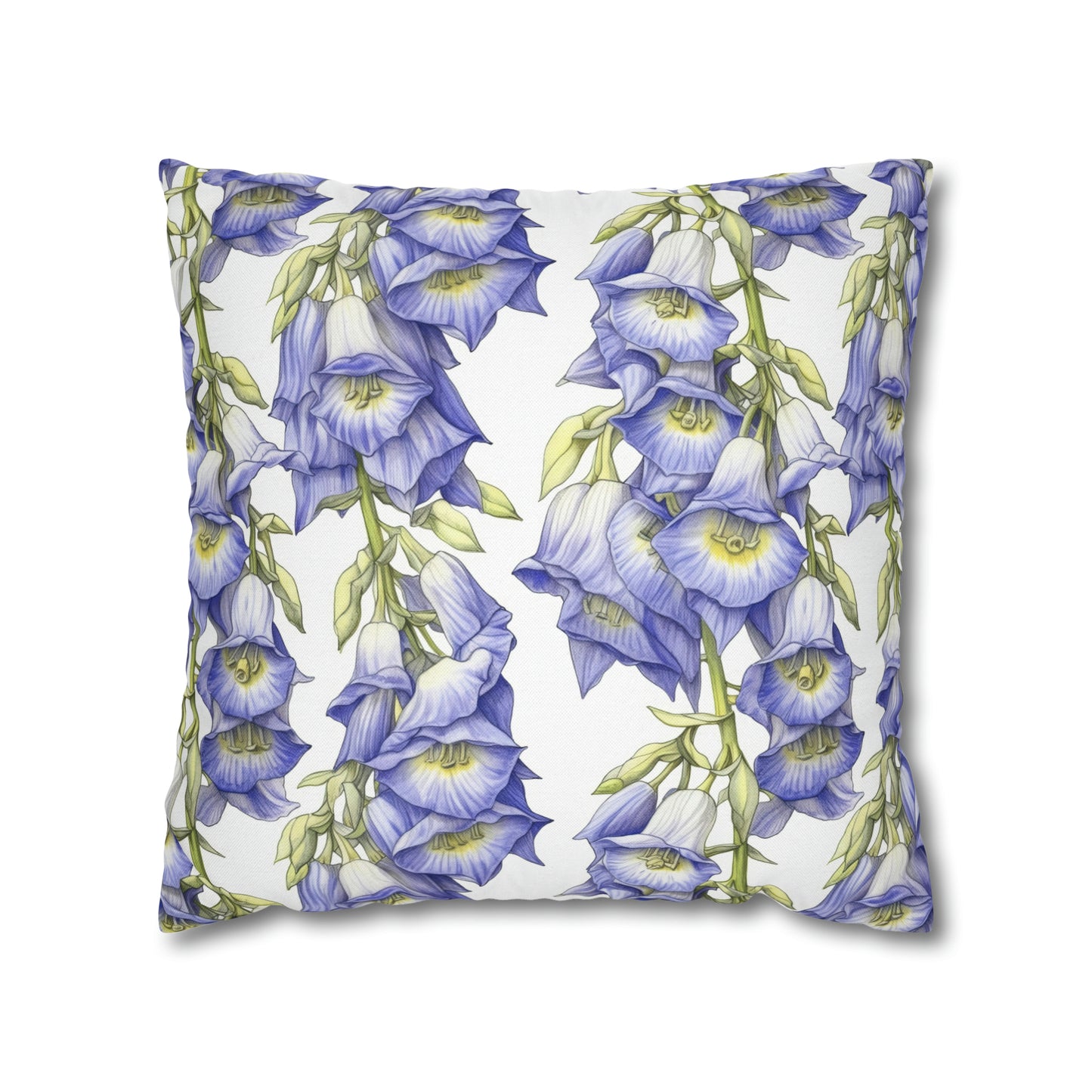 Delphinium Square Pillow Case