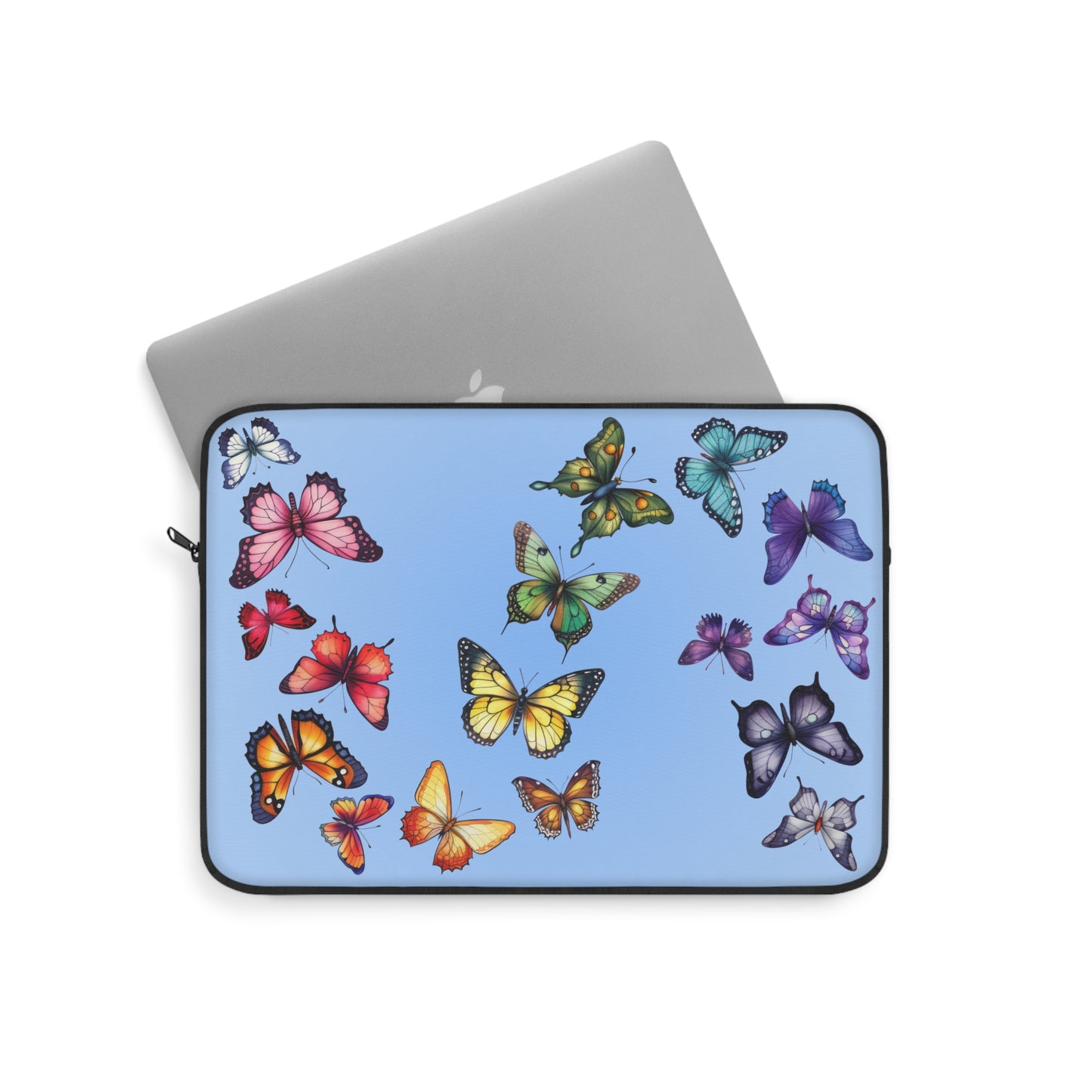 Rainbow Butterfly Trail Laptop Case / Laptop Sleeve