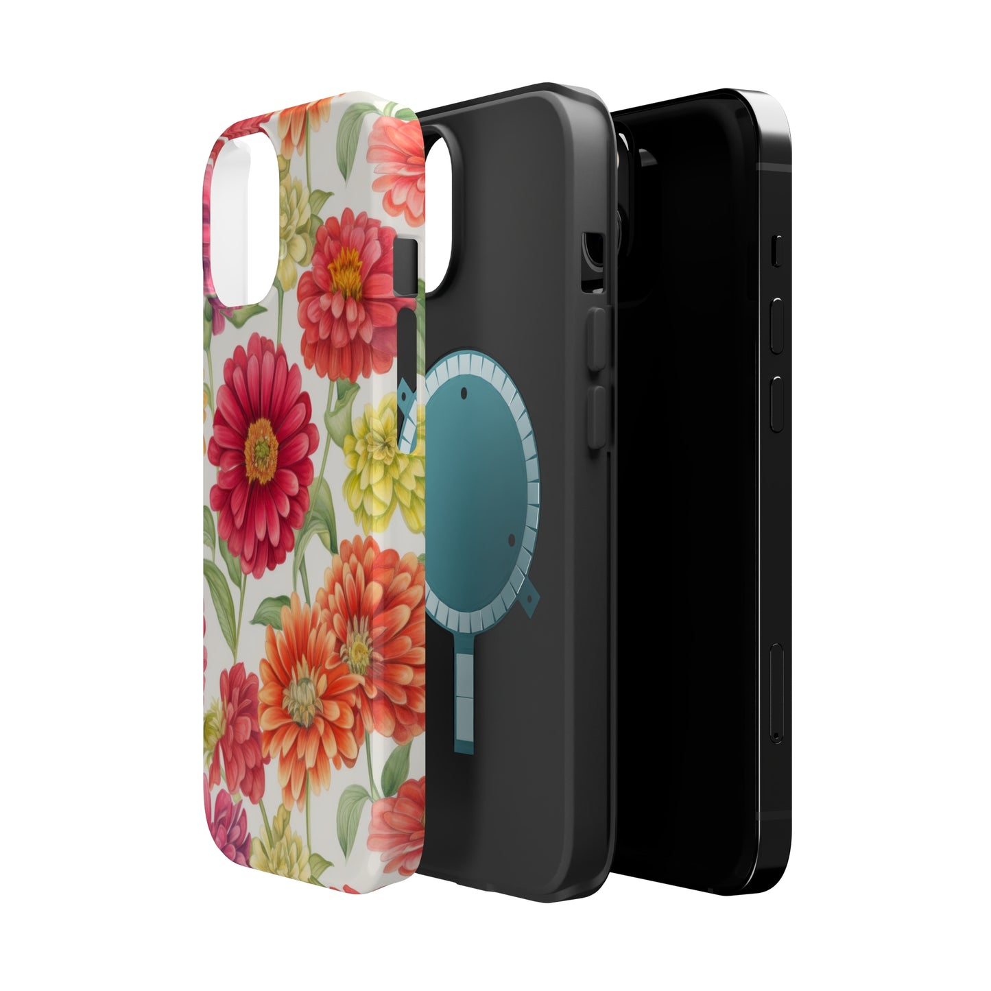 Zinnias MagSafe Tough iPhone Case
