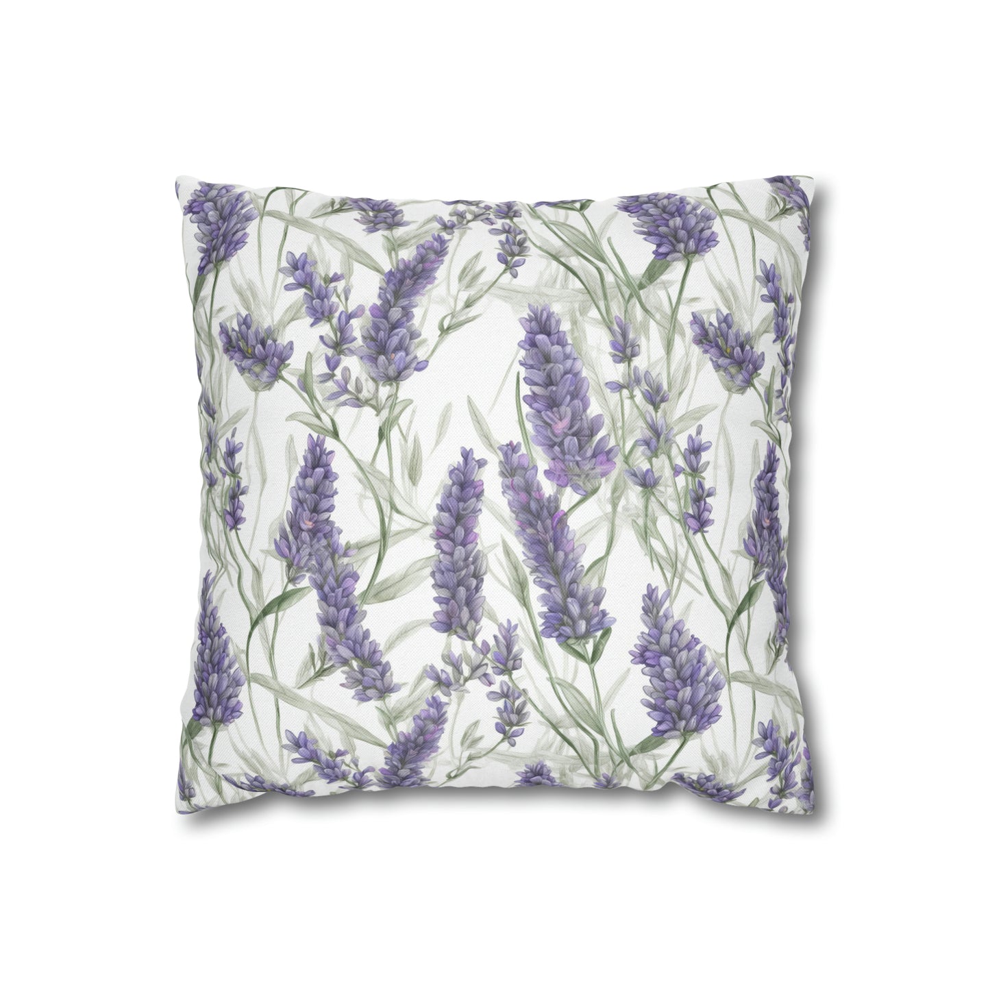 Lavendar Square Pillow Case