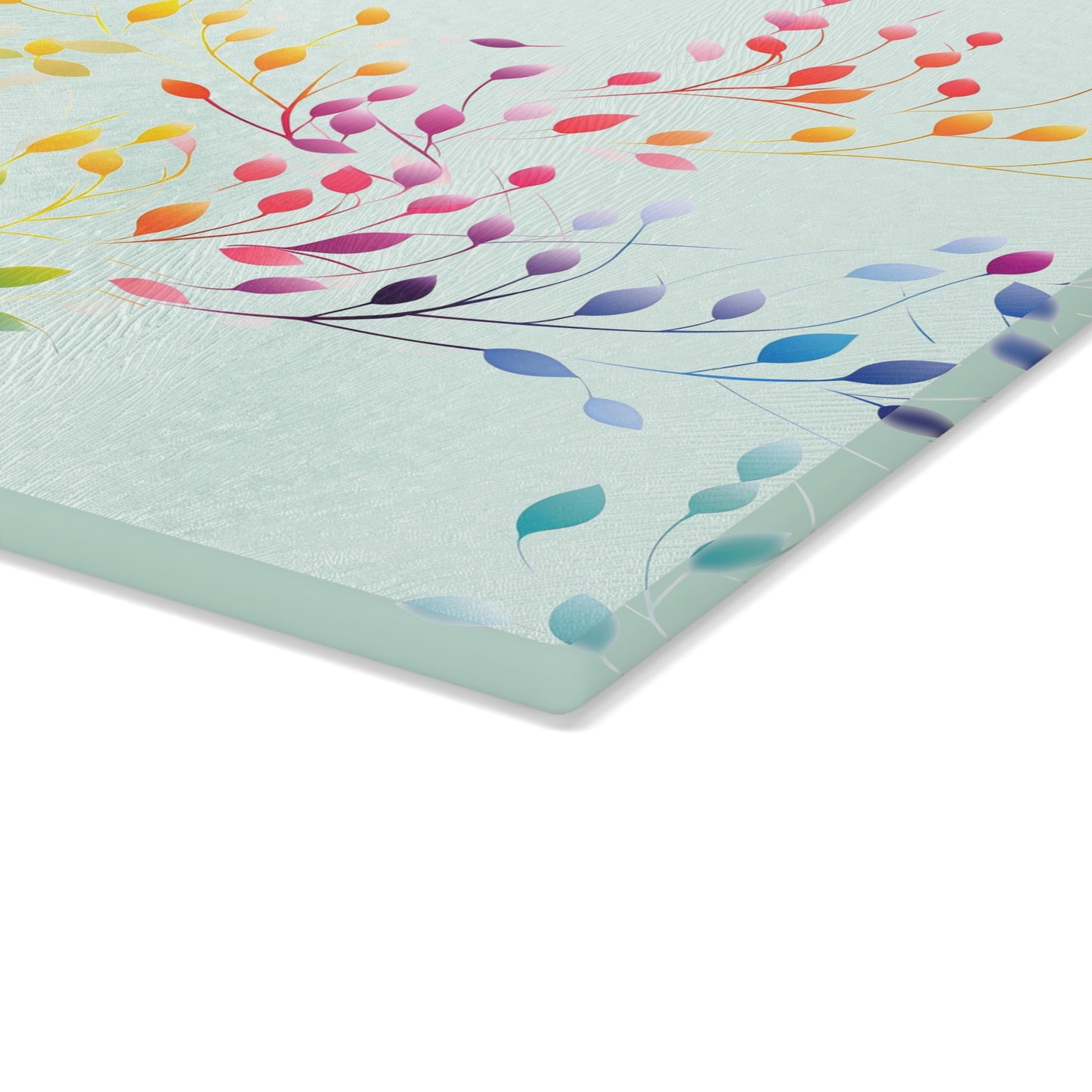 Prismatic Vines Glass Cutting Board