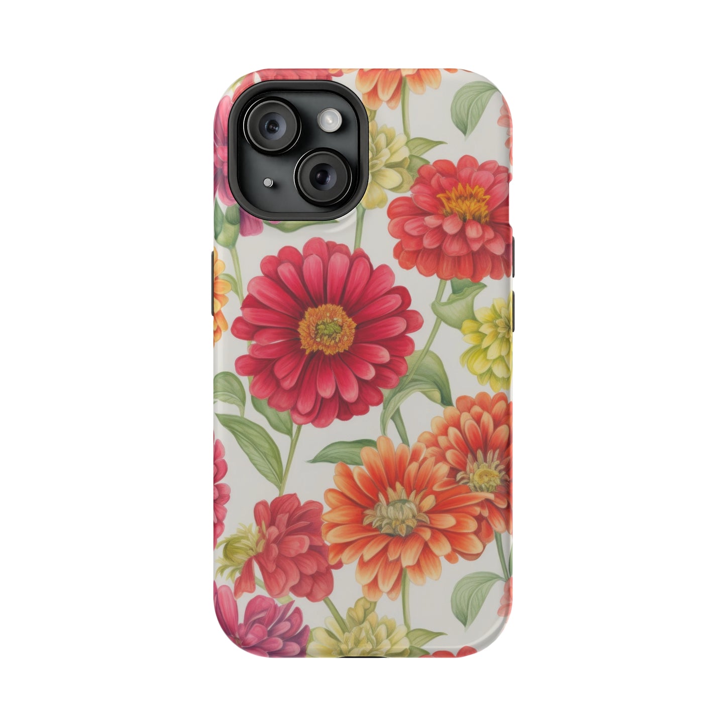 Zinnias MagSafe Tough iPhone Case